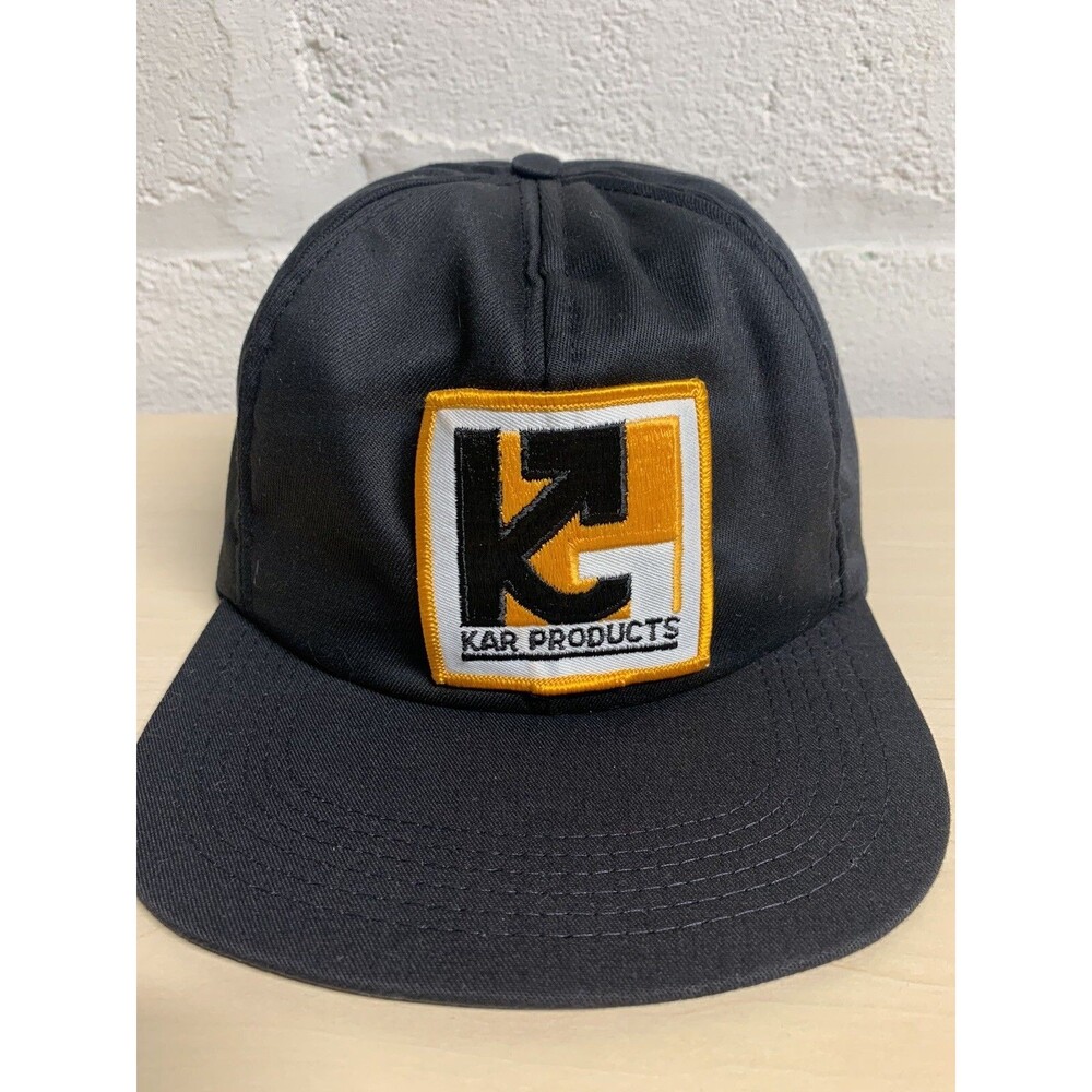 Kar Products Vintage K-Brand Ball Cap Hat Snapback Trucker Patch